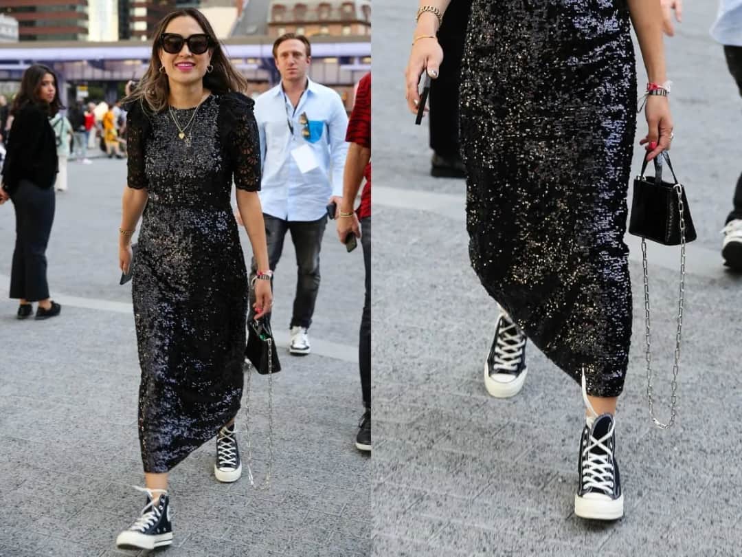 Jaka sukienka do czarnych butów? Oto stylizacje, które zachwycą